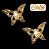 Butterfly Earrings - Estelle Item Code :3034 - Click here to View more details about this Product